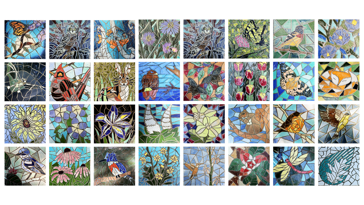 Art in the Garden: A Conversation with Catherine Wiesener on the Red Oak Rain Garden Mosaics 